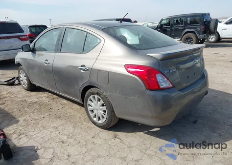 2015 Nissan Versa 1.6 Sv z USA, uszkodzony, nr VIN 3N1CN7AP7FL802658